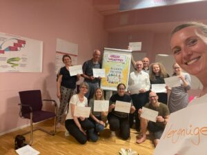 TeilnehmerInnen beim DVCT Regionalforum in Frankfurt Mai 2024
